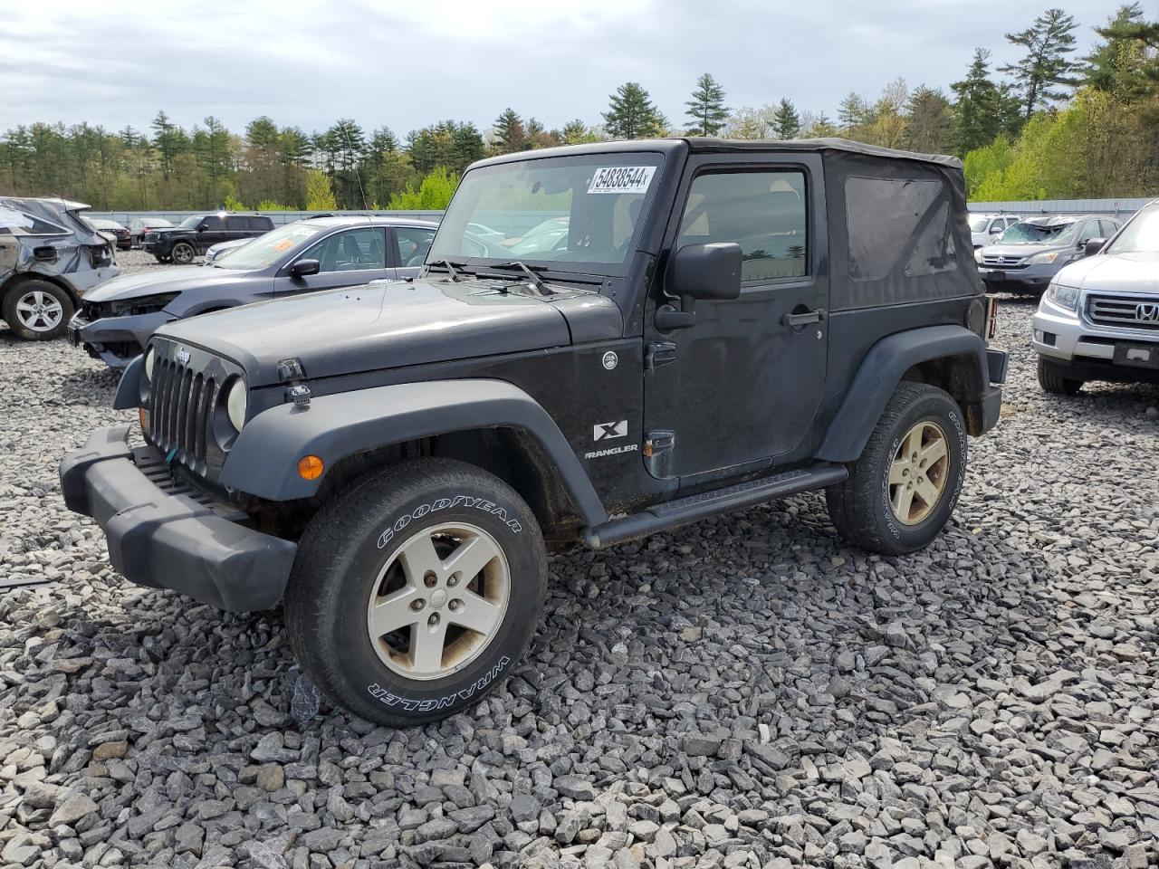 1J4FA24128L515981 2008 Jeep Wrangler X