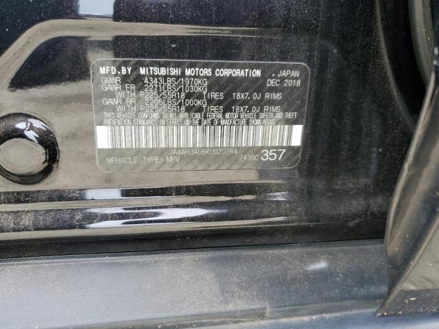 2019 Mitsubishi Outlander Sport Es VIN: JA4AR3AU5KU020764 Lot: 56675084