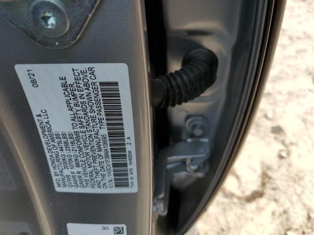2021 Honda Accord Sport VIN: 1HGCV1F39MA106695 Lot: 54083414