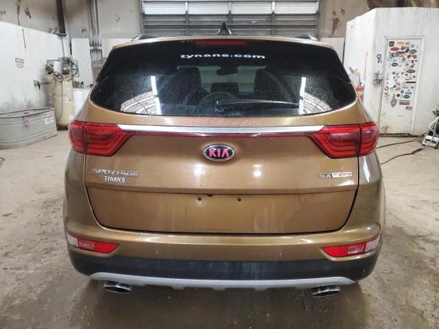 2018 Kia Sportage Sx VIN: KNDPRCA6XJ7389182 Lot: 54062314