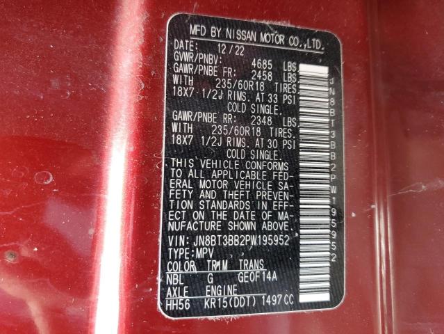 2023 NISSAN ROGUE SV - JN8BT3BB2PW195952