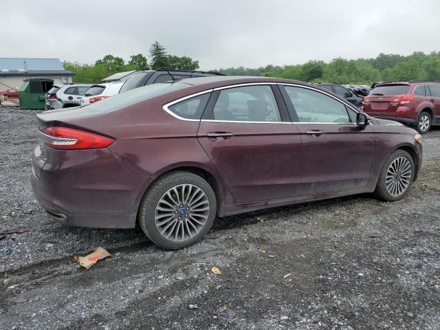 2017 Ford Fusion Se VIN: 3FA6P0T96HR401781 Lot: 54960894