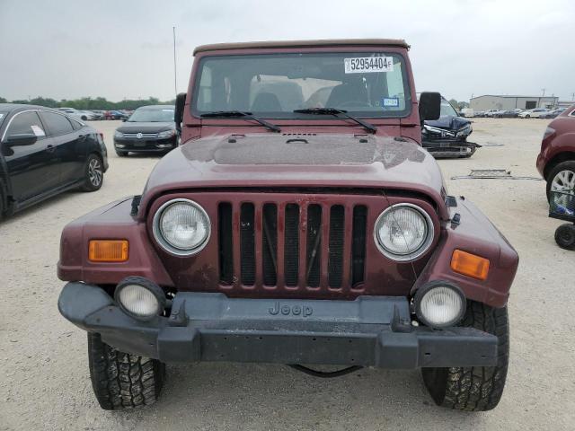 2002 Jeep Wrangler / Tj Sahara VIN: 1J4FA59S12P705970 Lot: 52954404