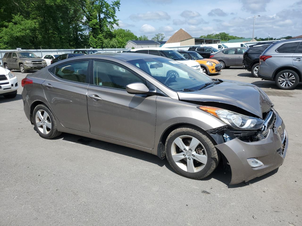 5NPDH4AE5DH391487 2013 Hyundai Elantra Gls