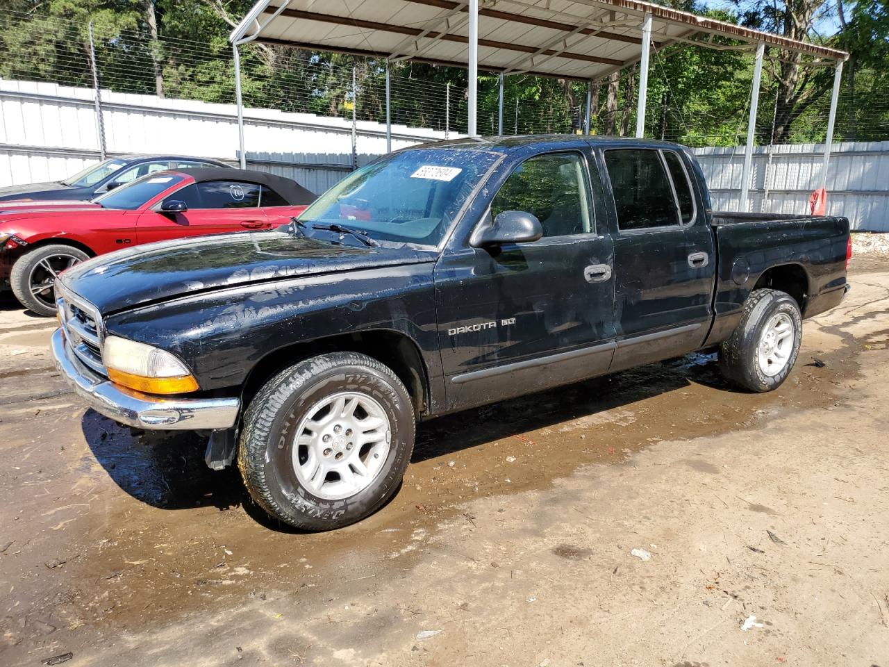 1B7GL2AN61S172177 2001 Dodge Dakota Quad