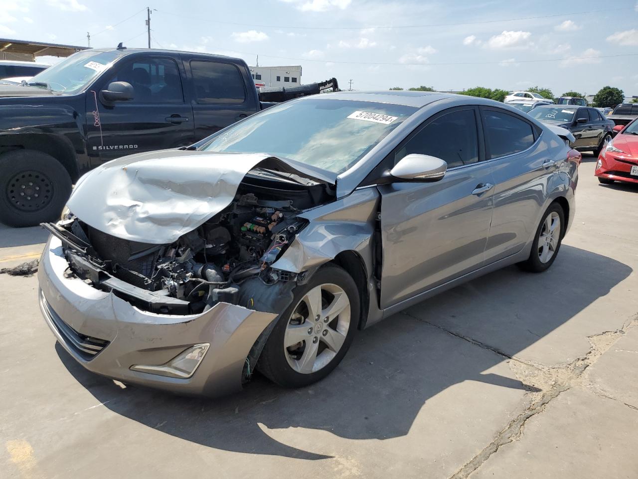 KMHDH4AH0EU161143 2014 Hyundai Elantra Se