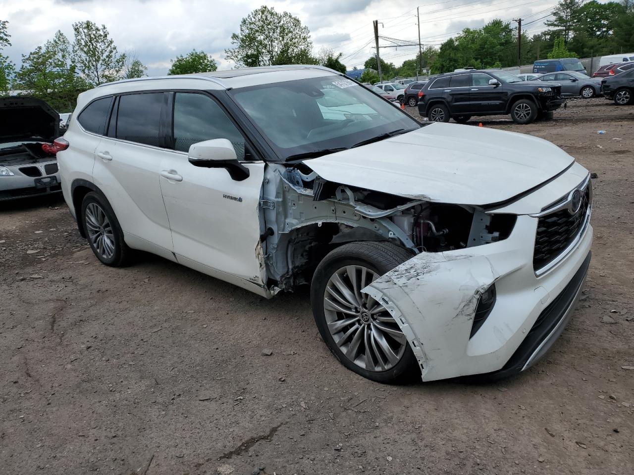 5TDEBRCH5MS054337 2021 Toyota Highlander Hybrid Platinum