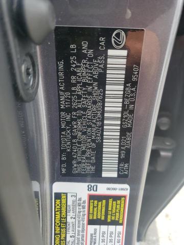 2021 Lexus Es 350 Base VIN: 58ADZ1B13MU087625 Lot: 56075954