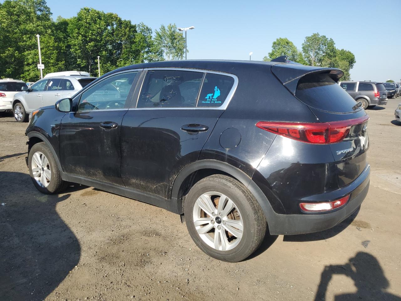 2018 Kia Sportage Lx vin: KNDPMCAC5J7402599