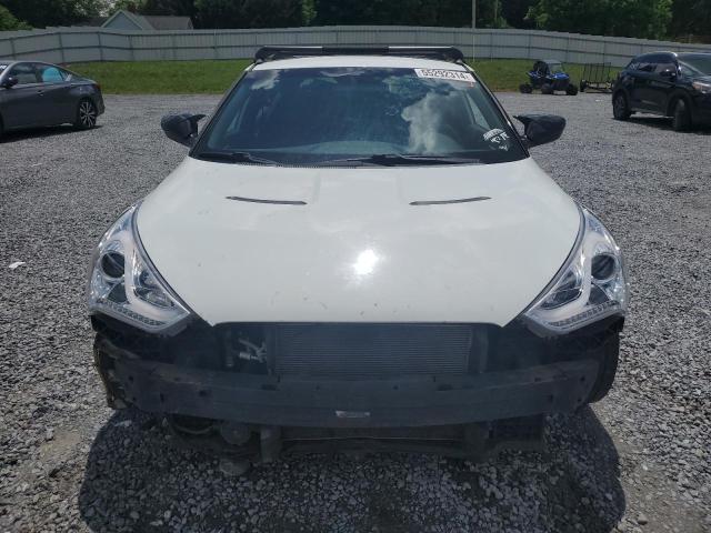 2013 Hyundai Veloster VIN: KMHTC6AD1DU155255 Lot: 55292314