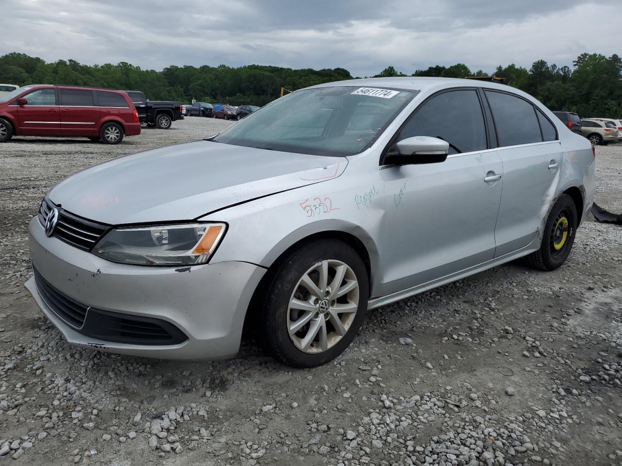 3VWDX7AJ0DM431855 2013 Volkswagen Jetta Se