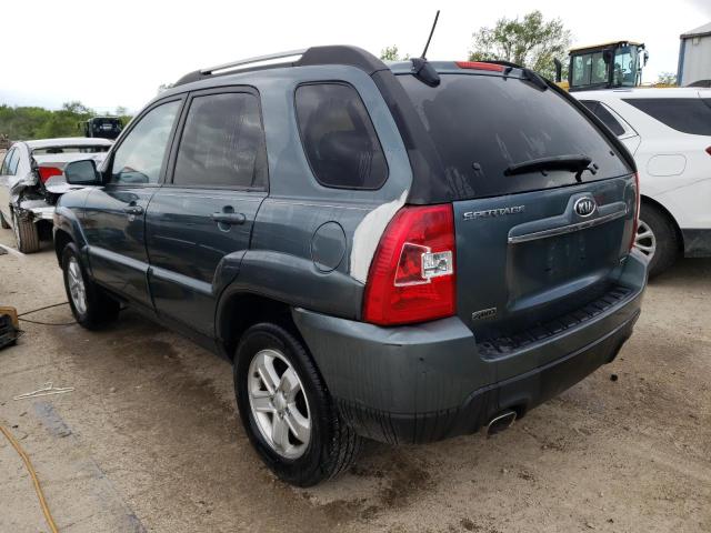 KIA SPORTAGE L 2009 teal  gas KNDJE723597634530 photo #3