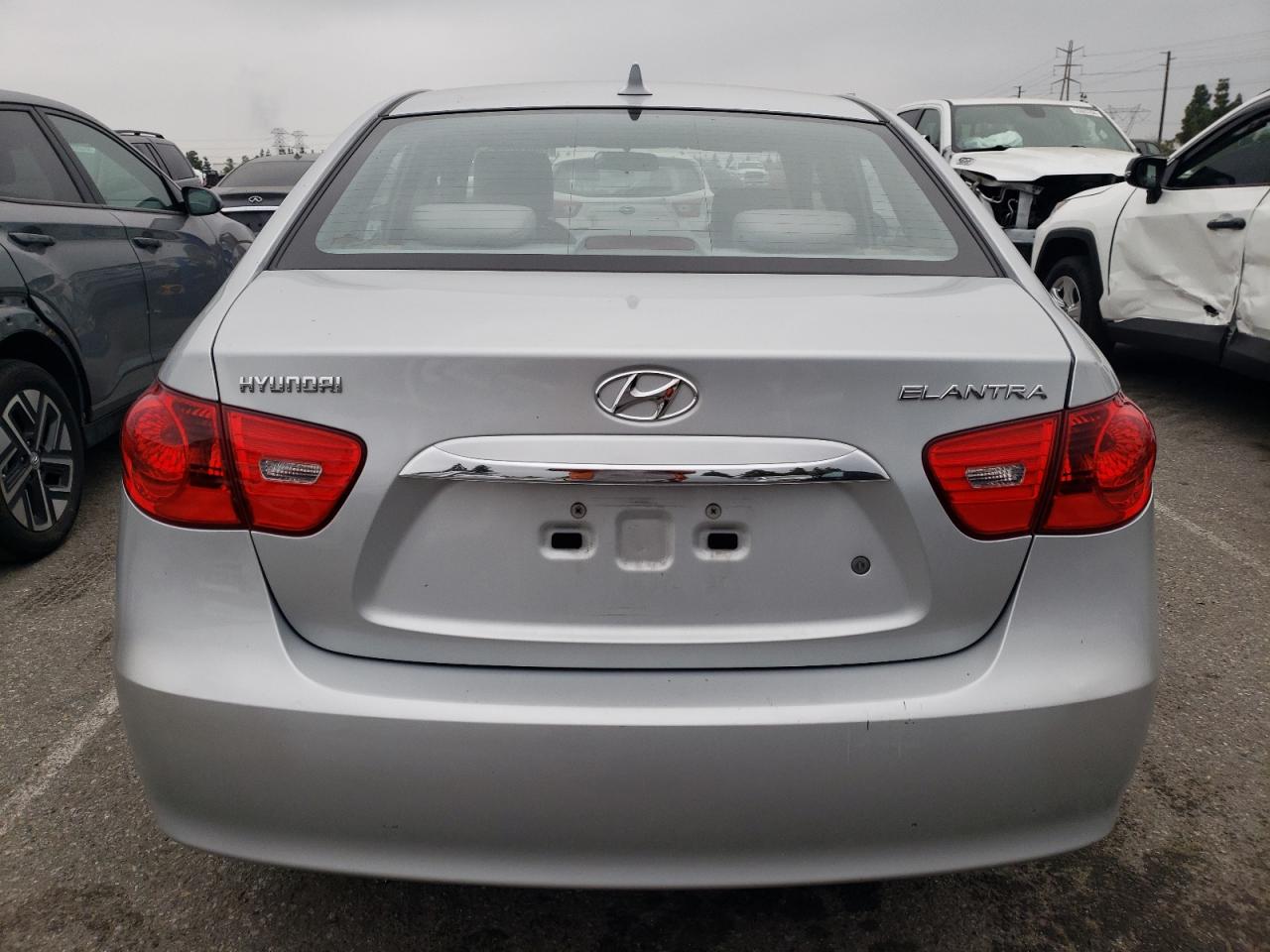 KMHDU4AD5AU109641 2010 Hyundai Elantra Blue