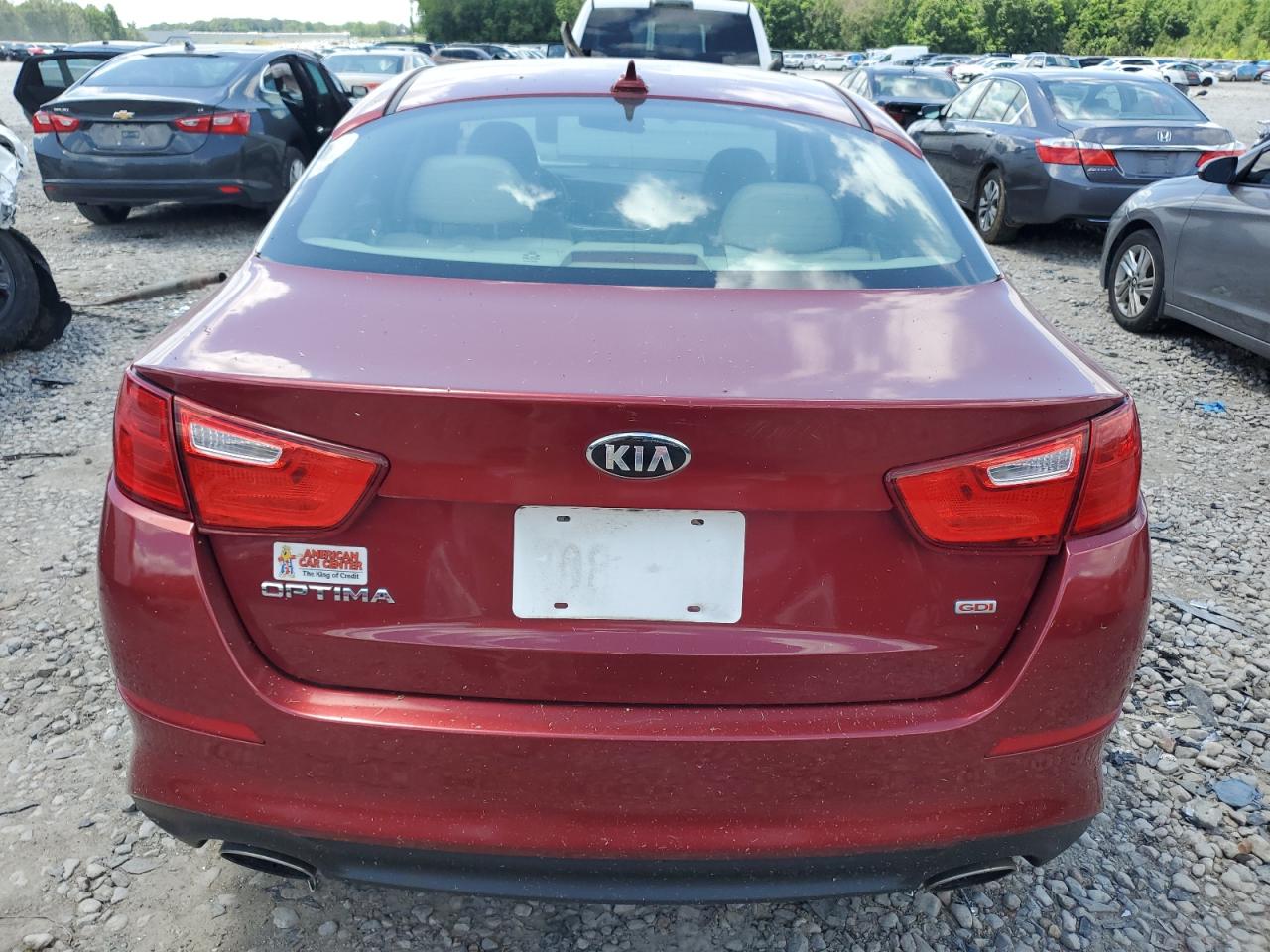 5XXGM4A70EG291868 2014 Kia Optima Lx