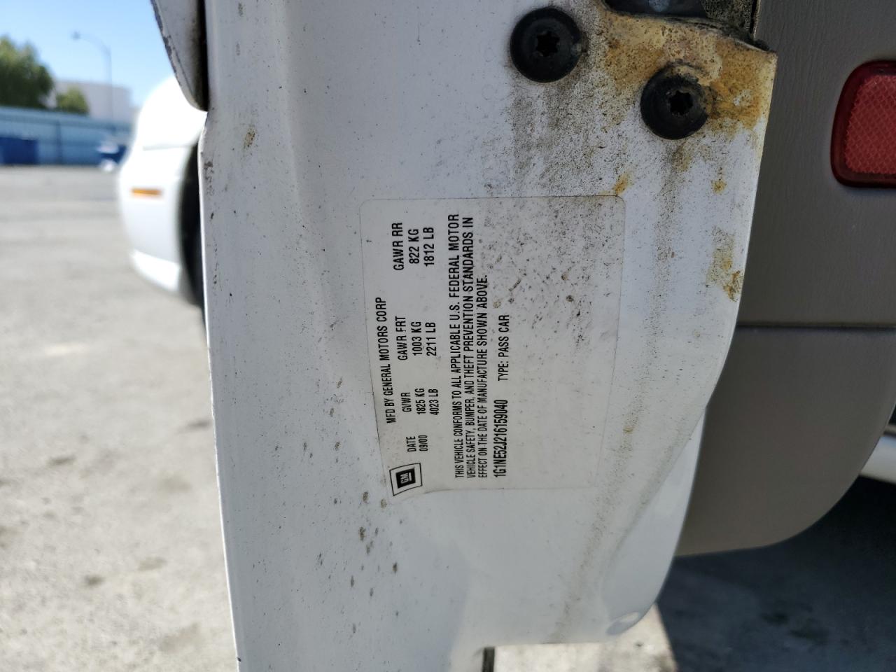 1G1NE52J216159040 2001 Chevrolet Malibu Ls