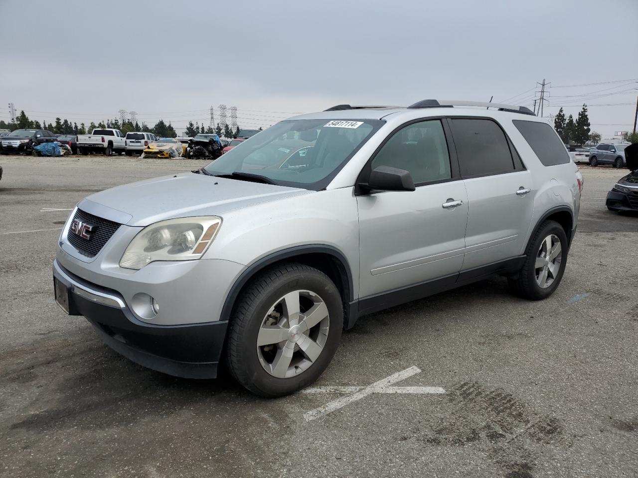 1GKLVLED2AJ230165 2010 GMC Acadia Sle