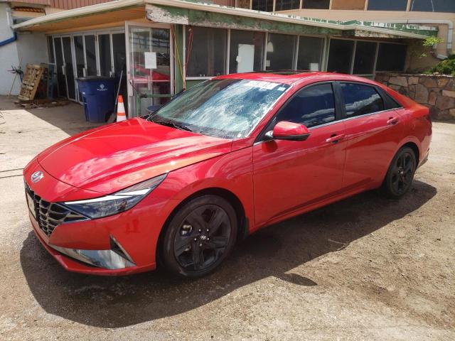 2022 Hyundai Elantra Limited VIN: 5NPLP4AG4NH074477 Lot: 55416814