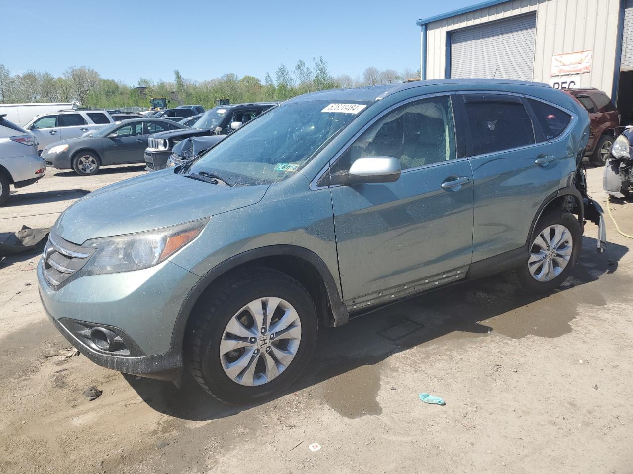 2012 Honda Cr-V Exl vin: 2HKRM4H70CH630788