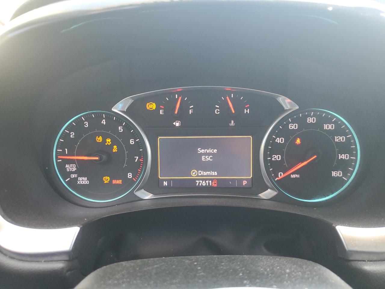 1GNERGKW2LJ216928 2020 Chevrolet Traverse Lt