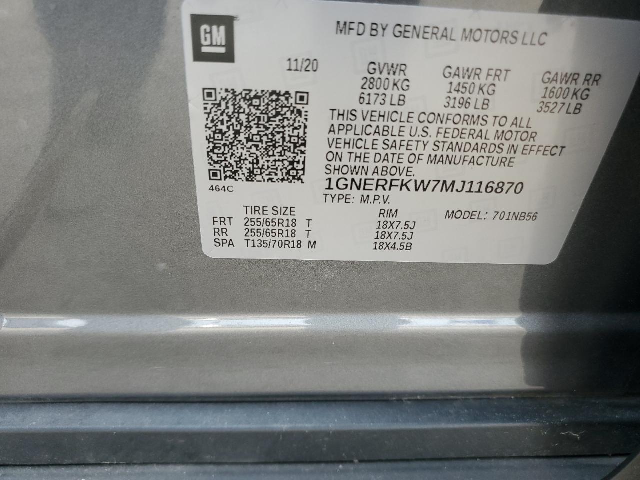 CHEVROLET TRAVERSE LS