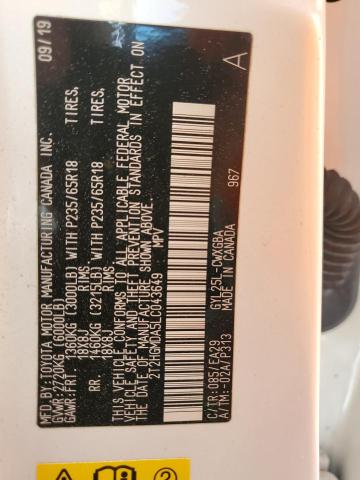 2020 Lexus Rx 450H VIN: 2T2HGMDA5LC043649 Lot: 56440774