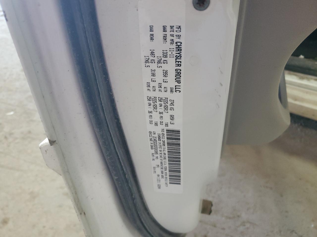 2C4RDGDG9CR203085 2012 Dodge Grand Caravan Crew