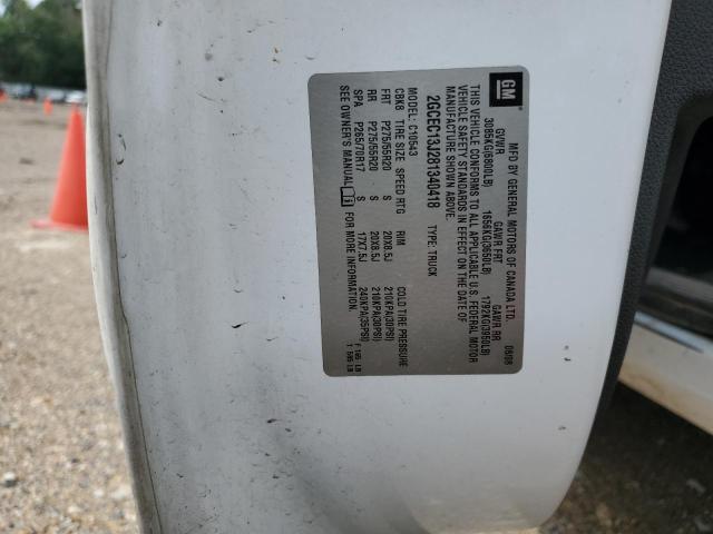 2008 Chevrolet Silverado C1500 VIN: 2GCEC13J281340418 Lot: 56952424