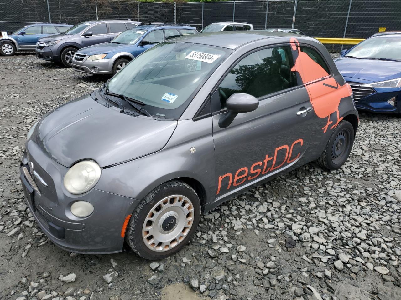 3C3CFFAR6CT383966 2012 Fiat 500 Pop