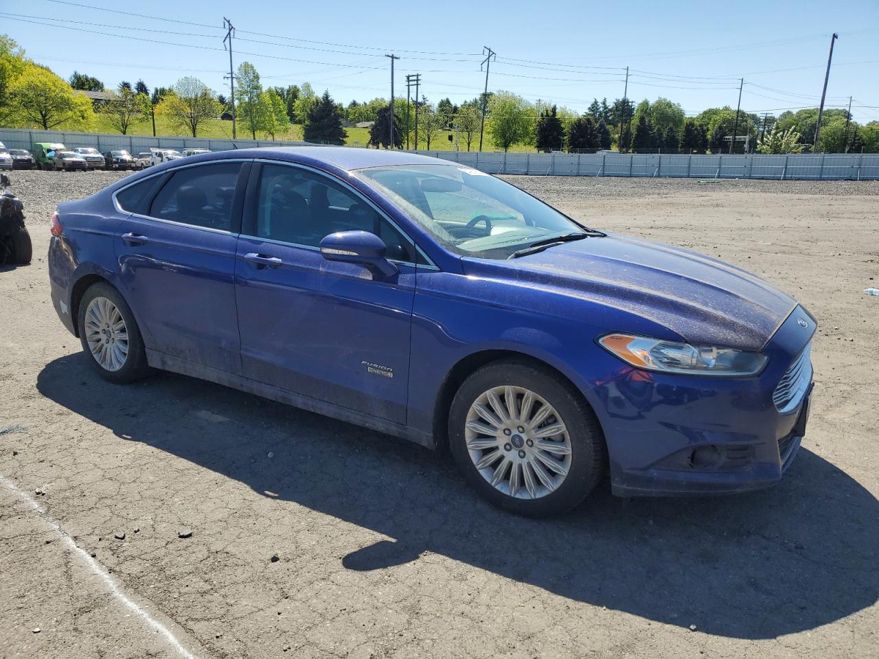 2014 Ford Fusion Se Phev vin: 3FA6P0PU5ER136488