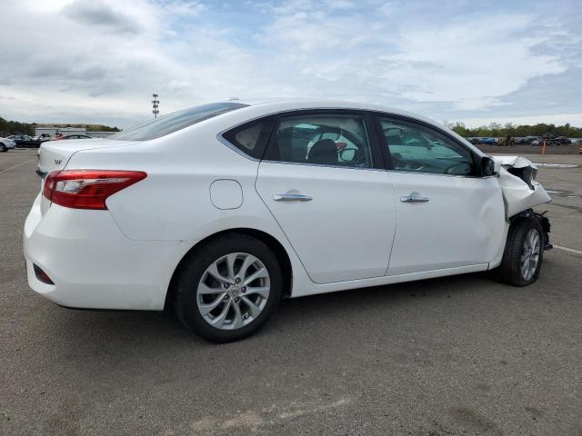 NISSAN SENTRA S 2019 white  gas 3N1AB7AP2KY253903 photo #4