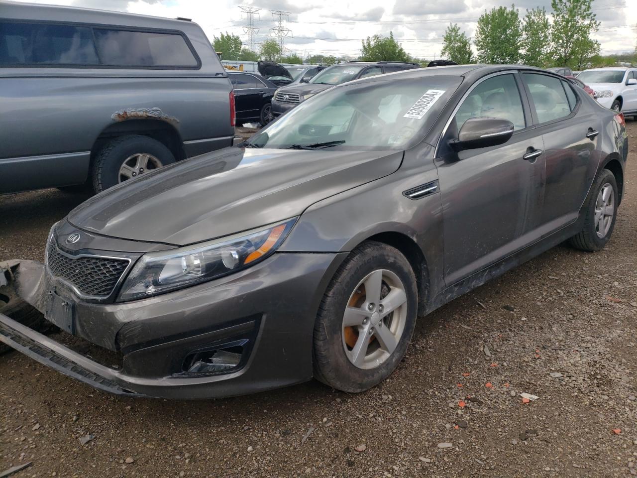 5XXGM4A72EG302093 2014 Kia Optima Lx