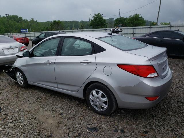 HYUNDAI ACCENT SE 2017 silver sedan 4d gas KMHCT4AE0HU339055 photo #3