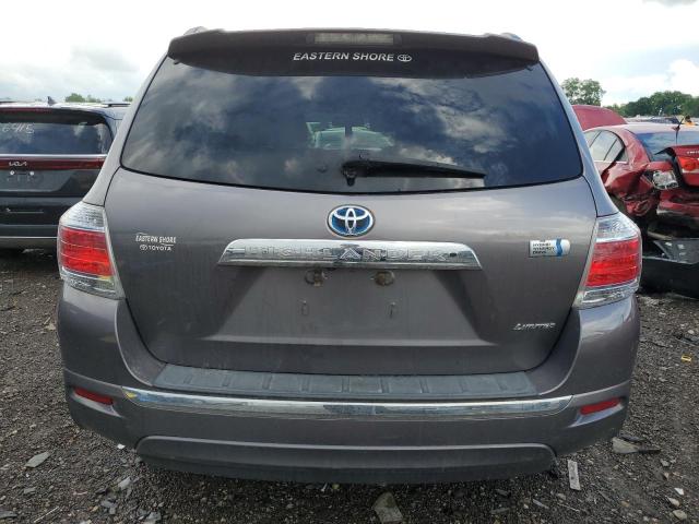 2013 Toyota Highlander Hybrid Limited VIN: JTEDC3EH7D2018607 Lot: 54832714