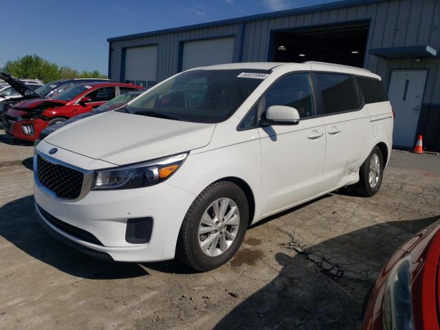 Lot #2508222360 2017 KIA SEDONA LX salvage car