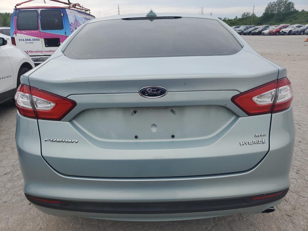 3FA6P0LU1DR201678 2013 Ford Fusion Se Hybrid