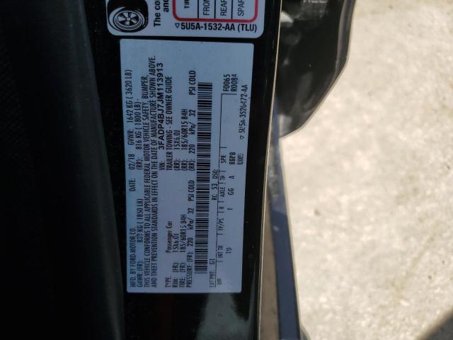 2018 FORD FIESTA SE - 3FADP4BJ7JM113913