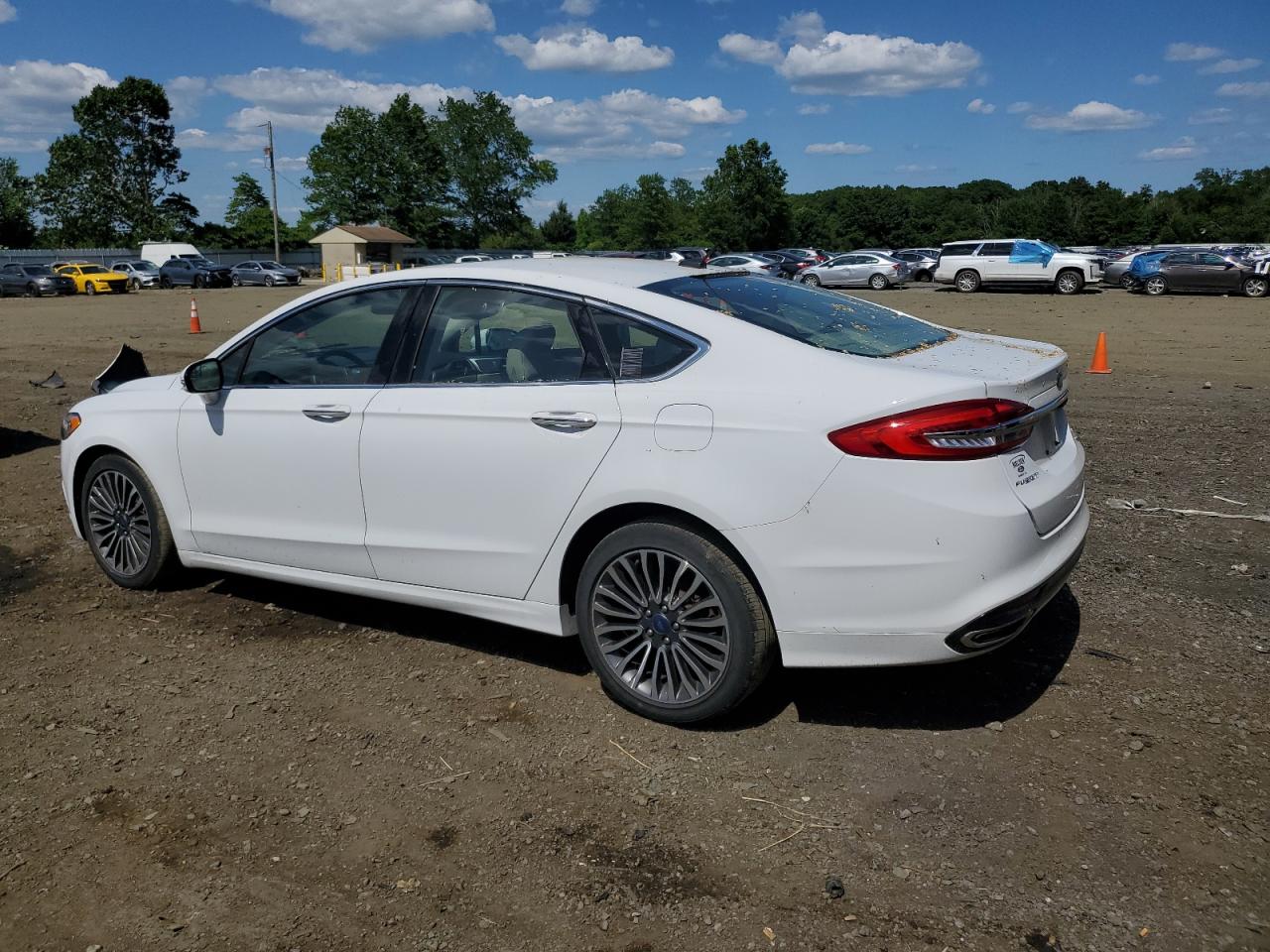 Lot #2835263216 2017 FORD FUSION SE