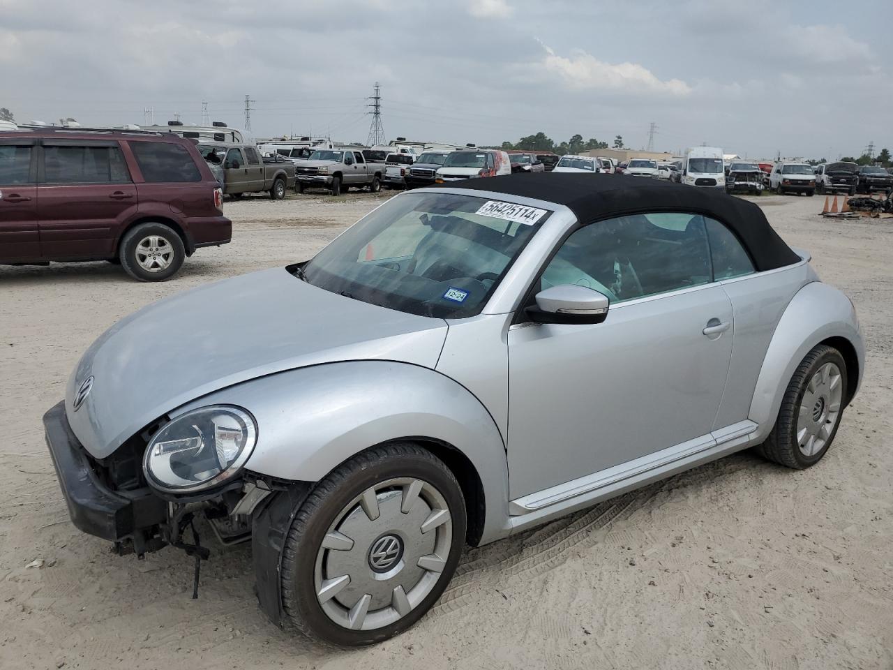 3VW5X7AT6EM802587 2014 Volkswagen Beetle