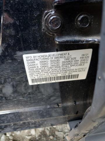 2022 Acura Mdx A-Spec VIN: 5J8YE1H07NL014189 Lot: 56650034