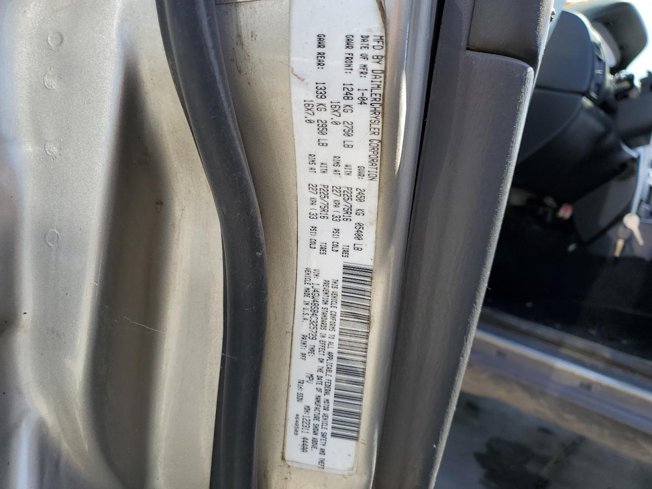 1J4GW48S84C325729 2004 Jeep Grand Cherokee Laredo