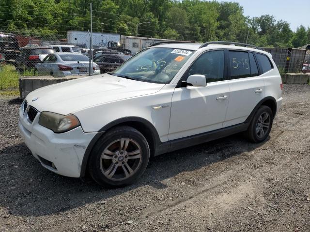 Lot #2558322034 2006 BMW X3 3.0I salvage car