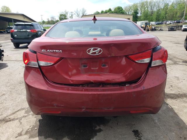 2013 Hyundai Elantra Gls VIN: 5NPDH4AE5DH393515 Lot: 53824224