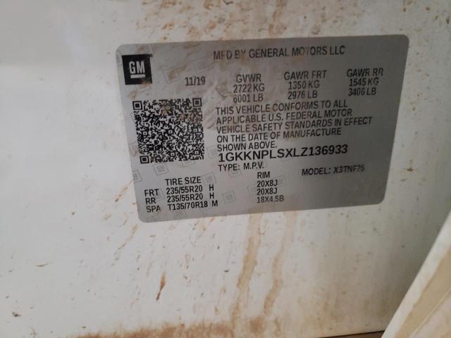 2020 GMC Acadia Denali VIN: 1GKKNPLSXLZ136933 Lot: 56962544