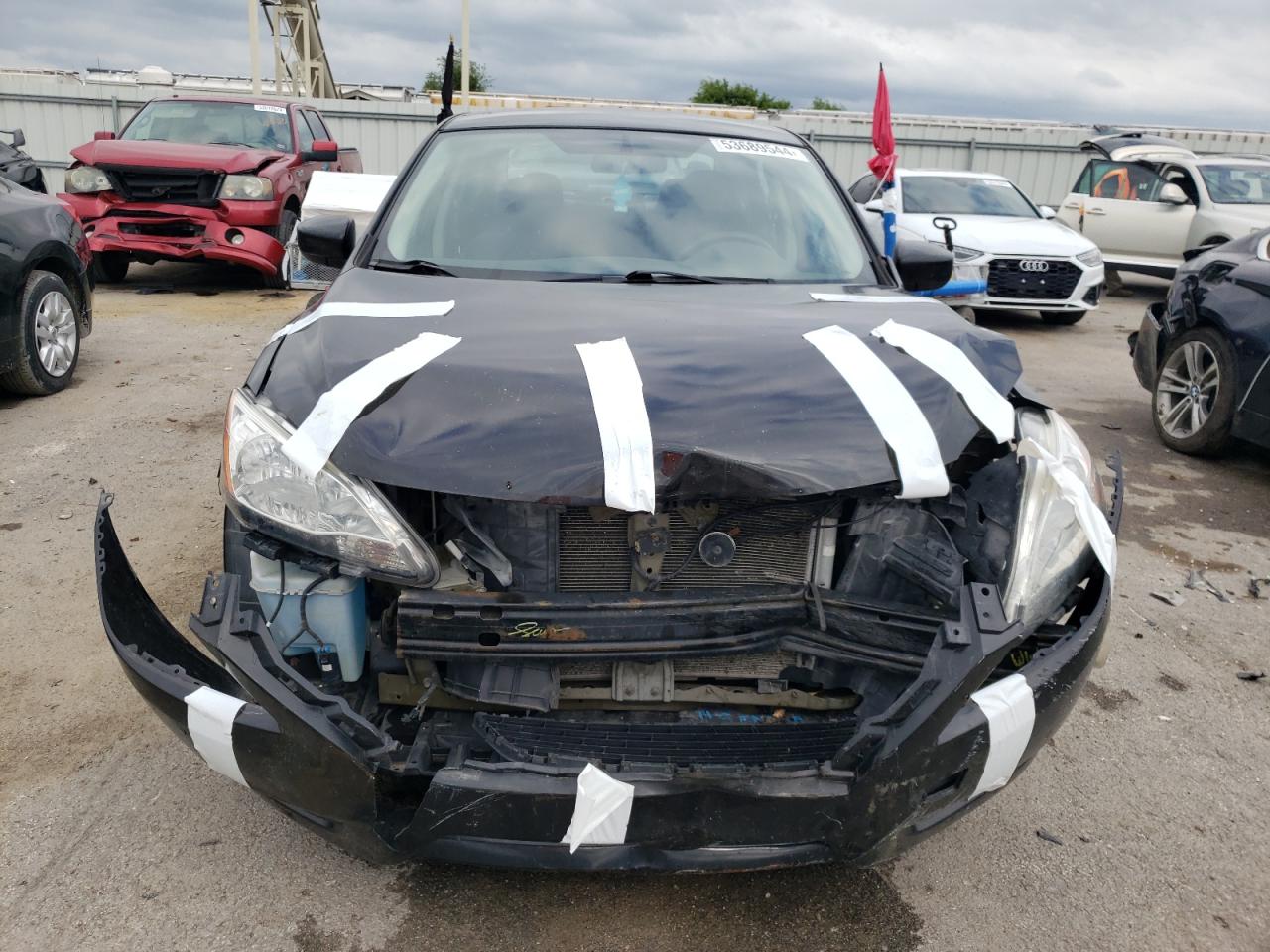 2014 Nissan Sentra S vin: 1N4AB7APXEN856182