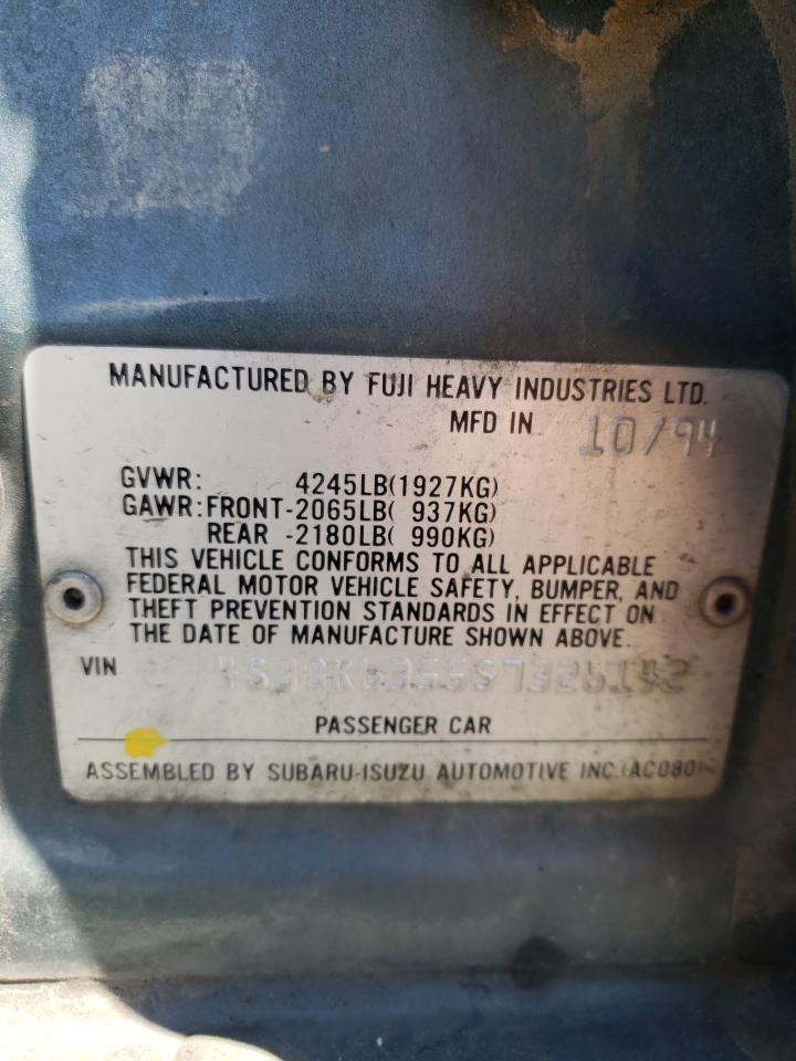 4S3BK6355S7326142 1995 Subaru Legacy L