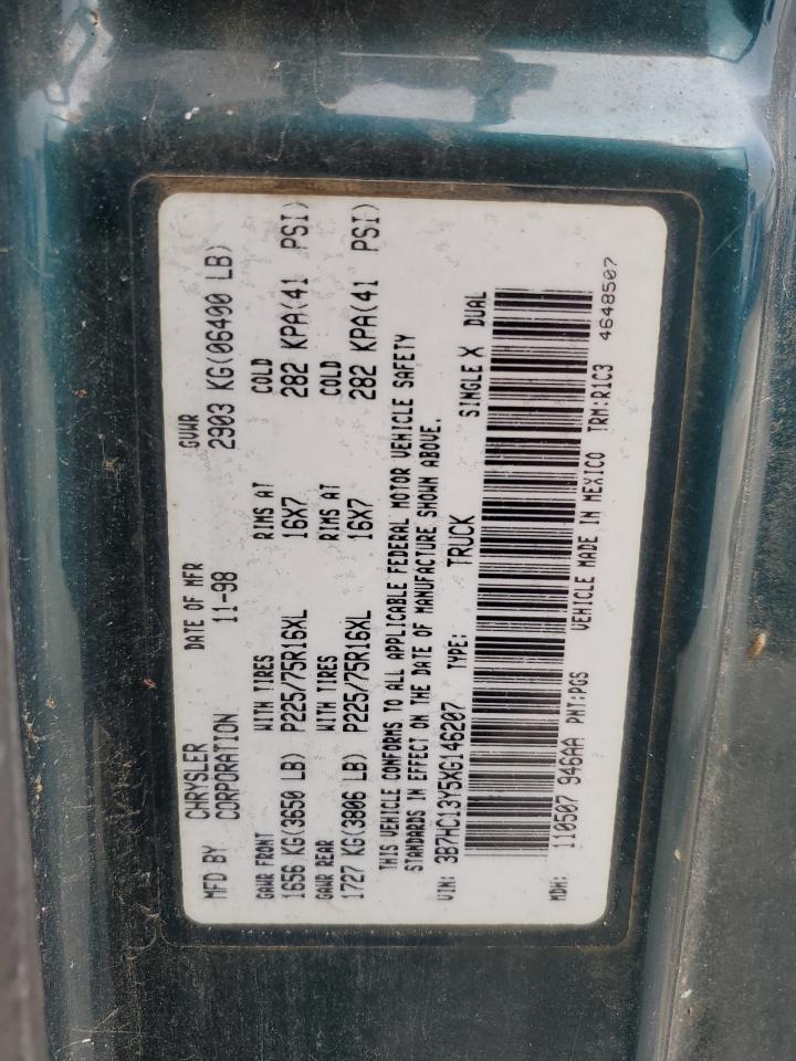 3B7HC13Y5XG146207 1999 Dodge Ram 1500
