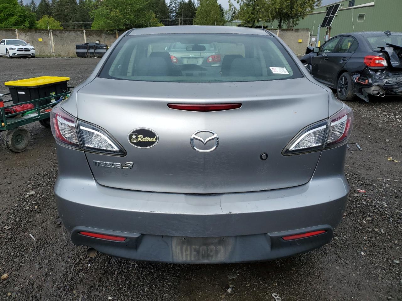 JM1BL1UF3B1374023 2011 Mazda 3 I