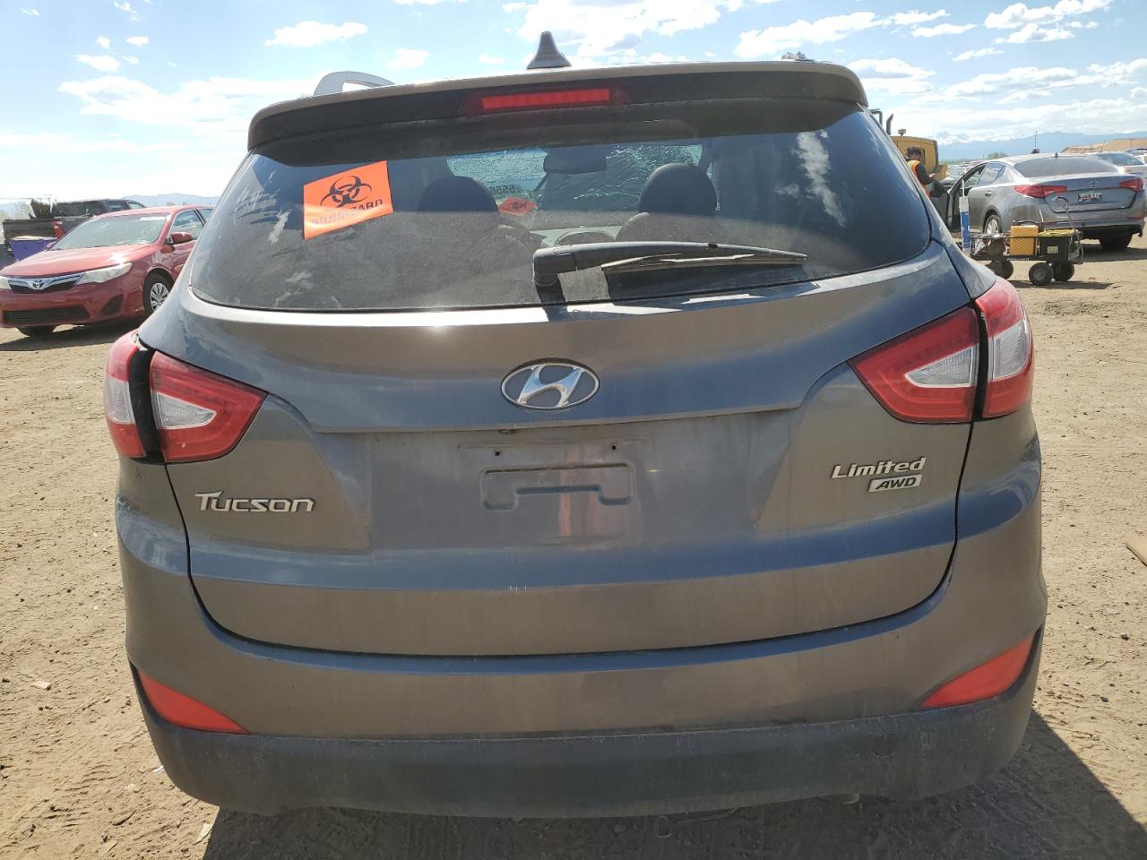 2014 Hyundai Tucson Gls vin: KM8JUCAG2EU793822