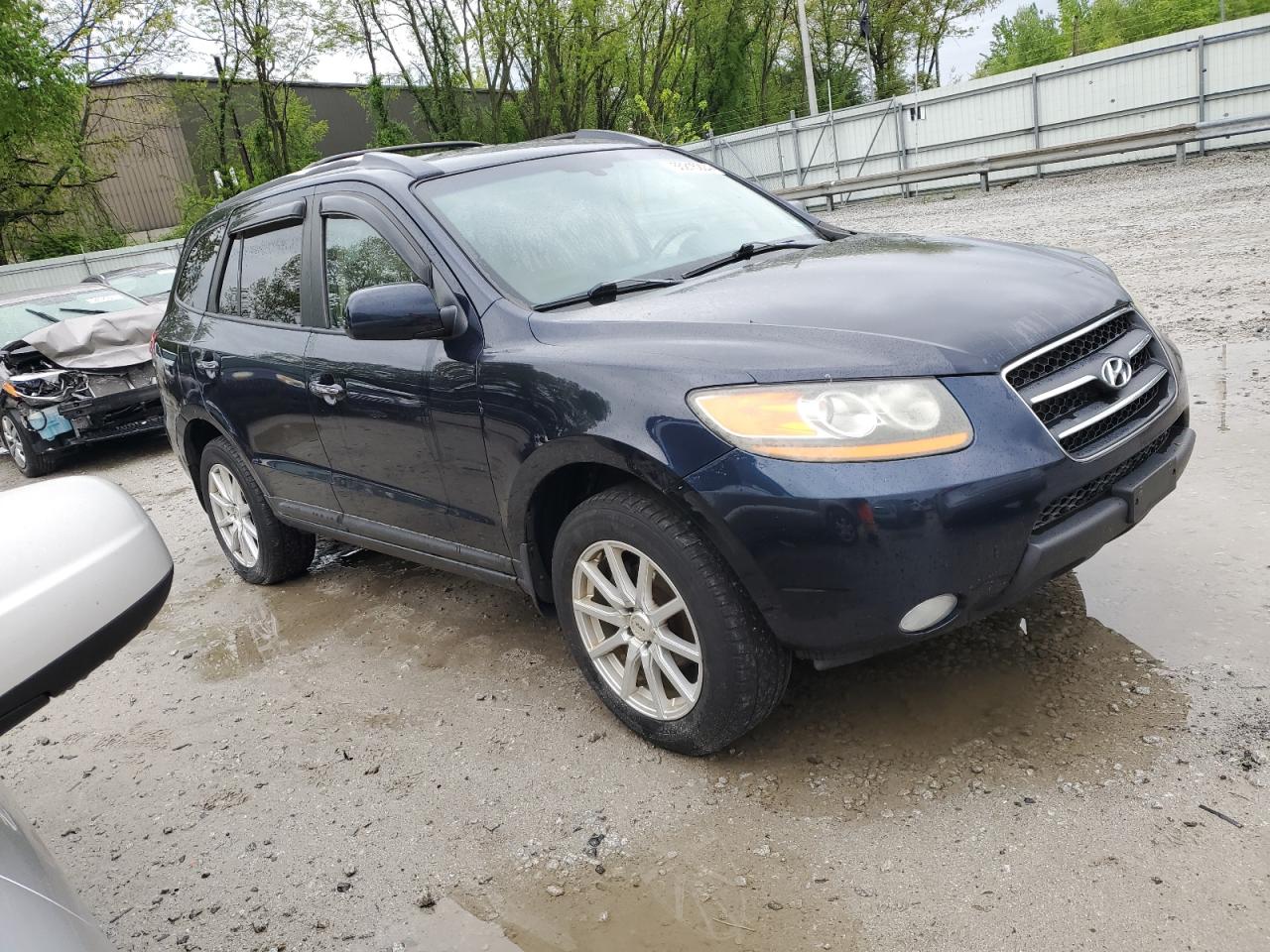 5NMSH73EX8H187535 2008 Hyundai Santa Fe Se