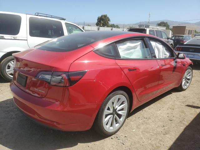 2022 Tesla Model 3 VIN: 5YJ3E1EB7NF130123 Lot: 55530274